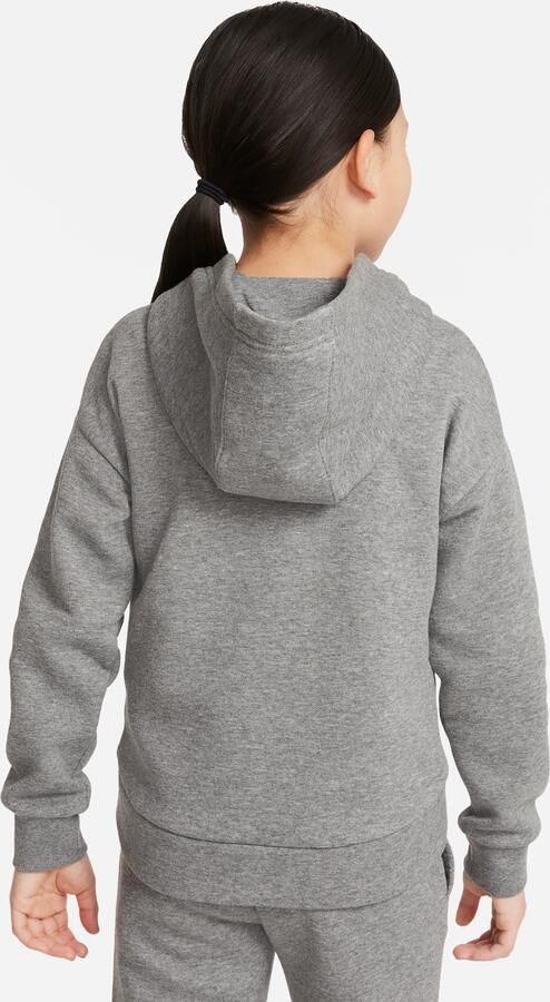 Nike Club Fleece Hoodie met rits voor kleuters Grijs - Foto 3