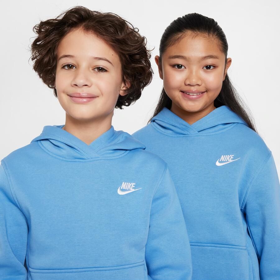 Nike Sportswear Club Fleece Hoodie voor kids Blauw