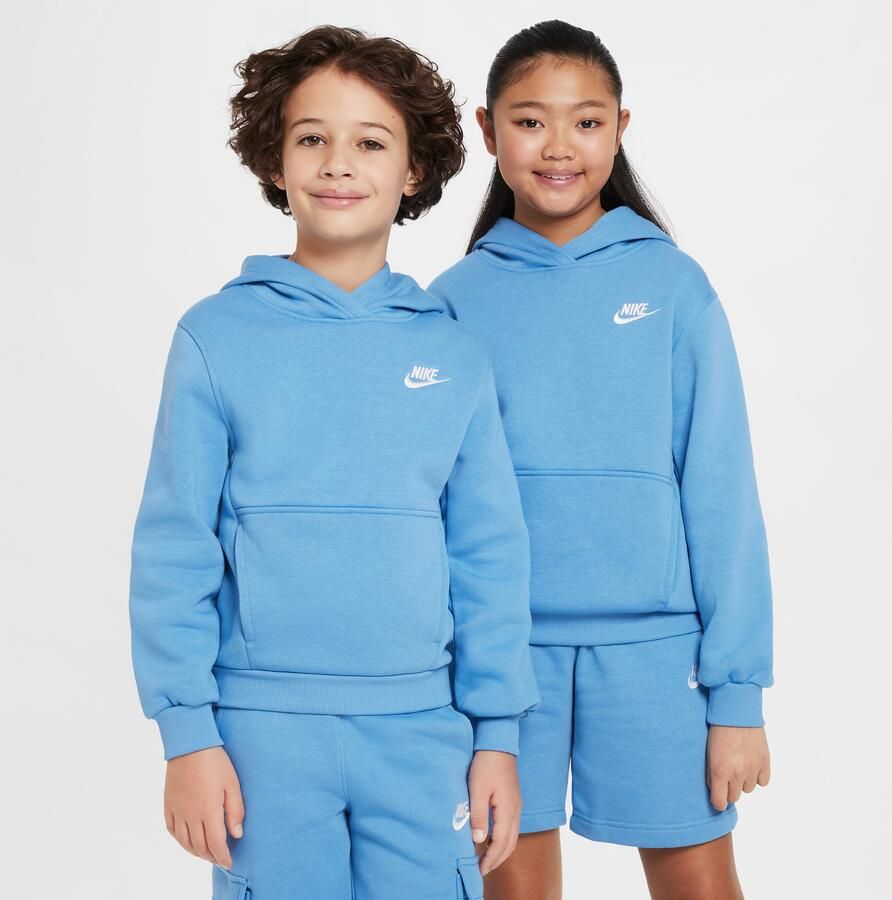Nike Sportswear Club Fleece Hoodie voor kids Blauw - Foto 3