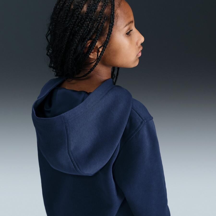 Nike Club Fleece hoodie voor kids Blauw - Foto 3