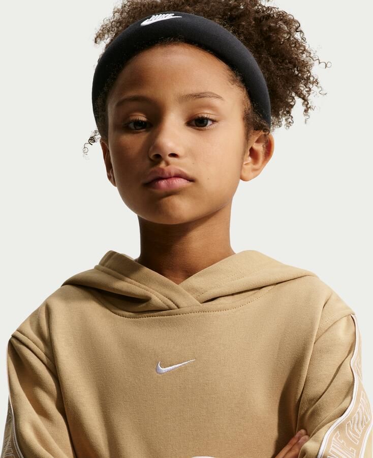 Nike Club Fleece Hoodie voor kids Bruin