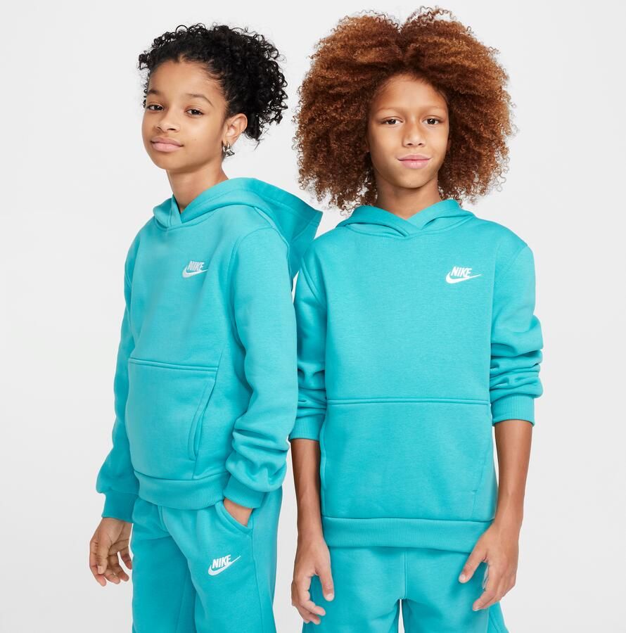 Nike Sportswear Club Fleece Hoodie voor kids Groen - Foto 4