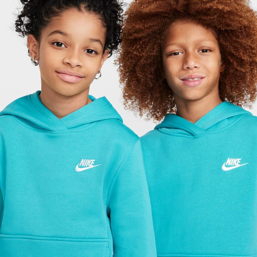 Nike Sportswear Club Fleece Hoodie voor kids Groen - Foto 2