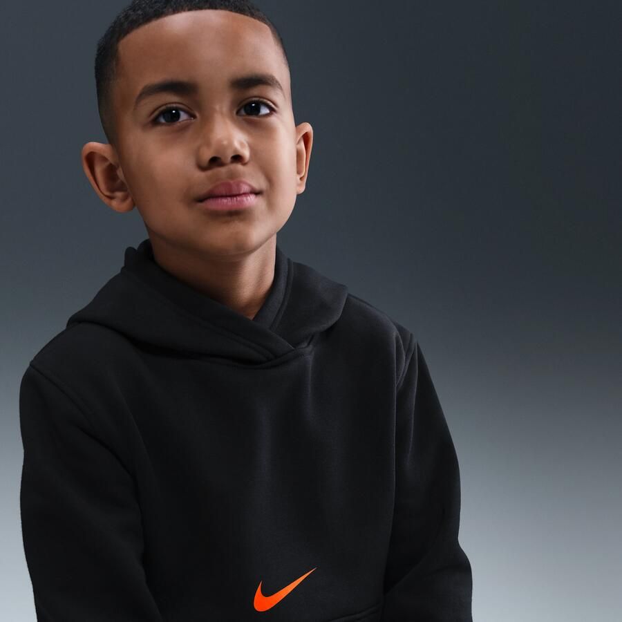 Nike Club Fleece hoodie voor kids Zwart - Foto 2