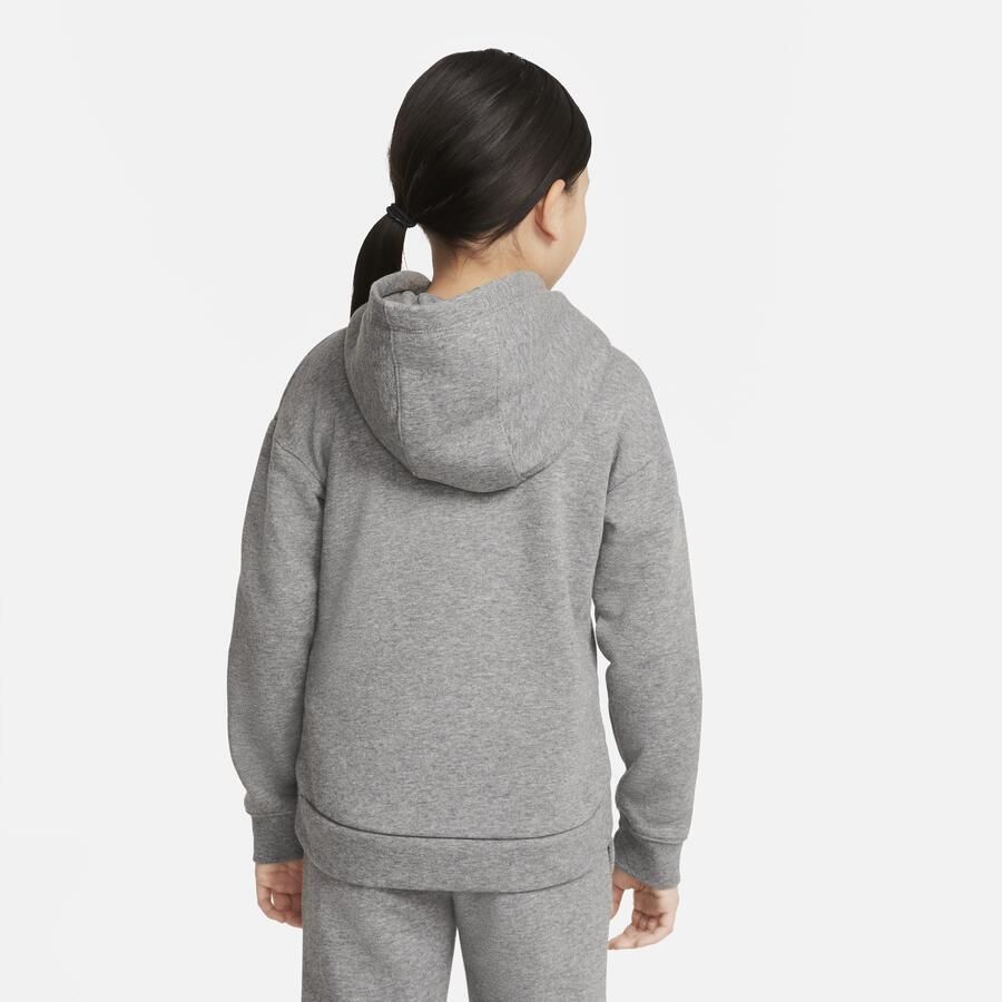 Nike Club Fleece Hoodie voor kleuters Grijs