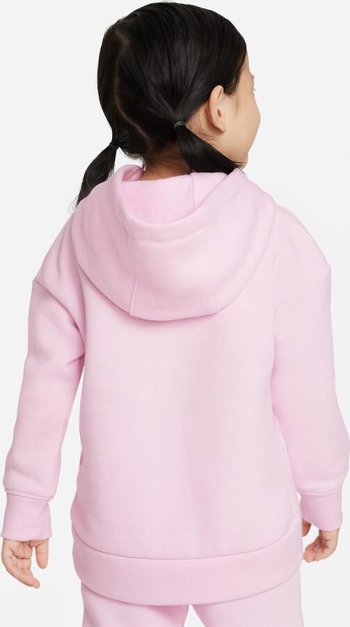Nike Club Fleece Hoodie voor kleuters Roze - Foto 3