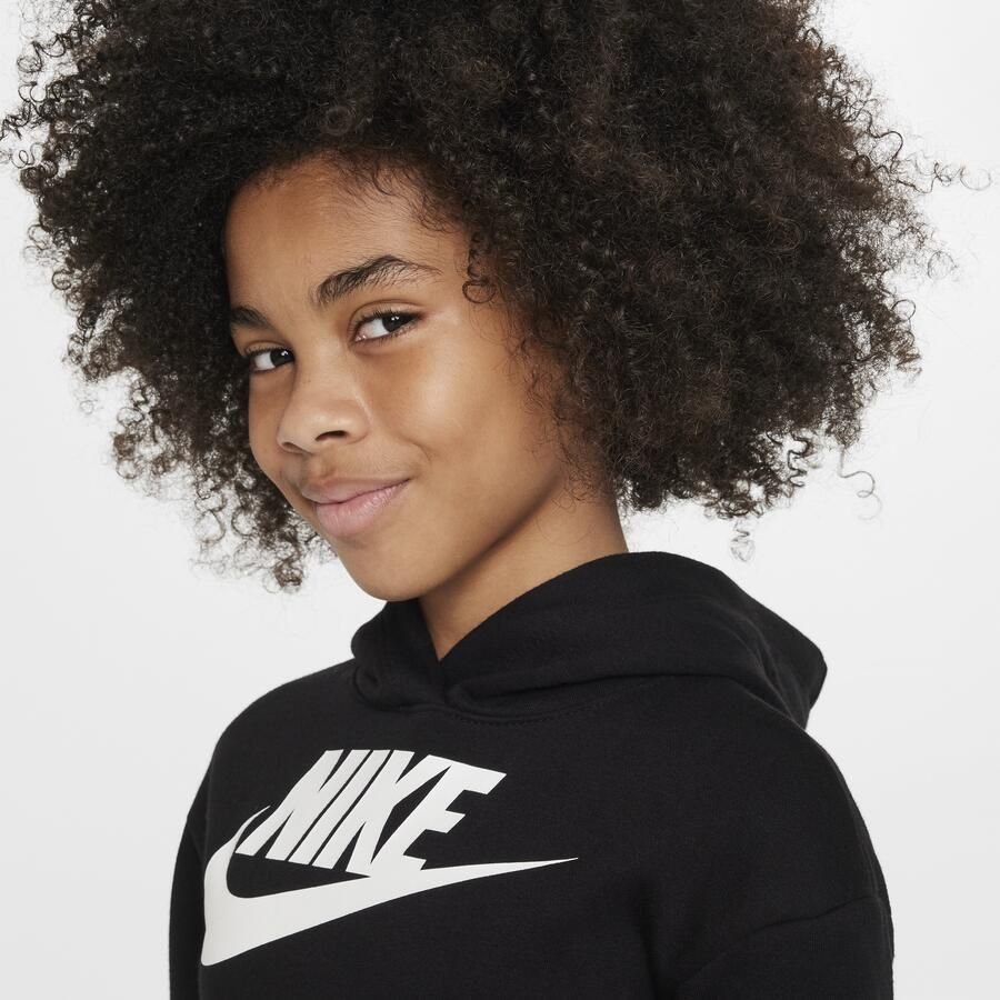 Nike Club Fleece Hoodie voor kleuters Zwart - Foto 2