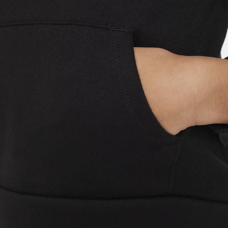 Nike Club Fleece Hoodie voor kleuters Zwart - Foto 3