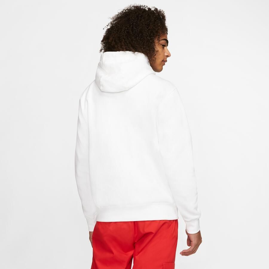 Nike Sportswear Club Fleece Pullover Hoodie White Heren - Foto 3