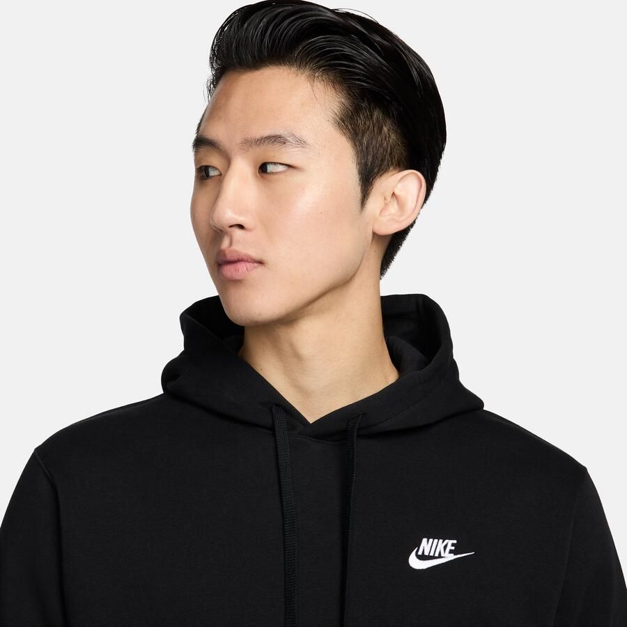 Nike Sportswear Club Fleece Crew Sweaters Kleding black white maat: XS beschikbare maaten:XS S M L XL XXL - Foto 2