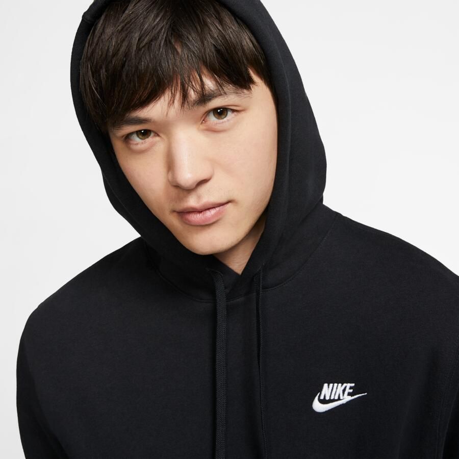 Nike Sportswear Club Fleece Crew Sweaters Kleding black white maat: XS beschikbare maaten:XS S M L XL XXL - Foto 5