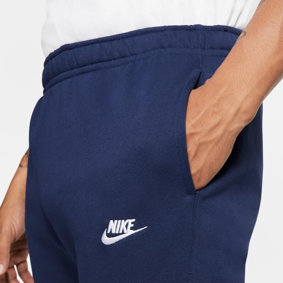 Nike Sportswear Club Fleece Joggers Trainingsbroeken Kleding midnight navy midnight navy white maat: M beschikbare maaten:S M L - Foto 3