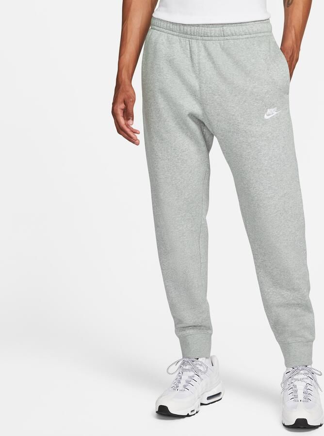 Nike Sportswear Club Fleece Joggers Trainingsbroeken Kleding dark grey heather matte silver white maat: XXL beschikbare maaten:XS S M L XL XXL - Foto 7