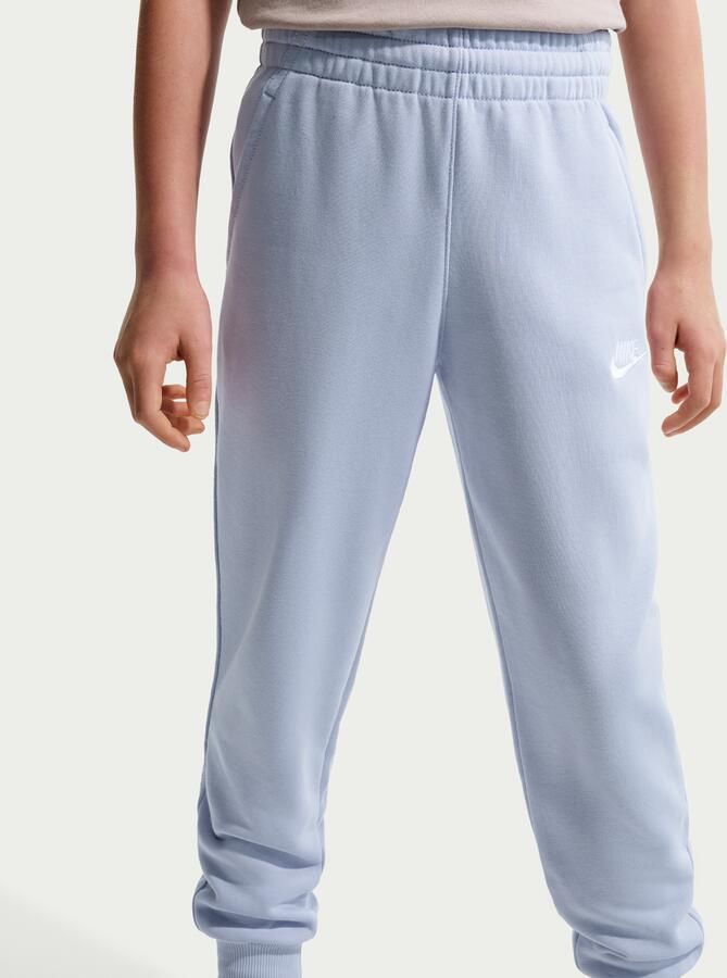 Nike Club Fleece joggingbroek van sweatstof voor kids Grijs