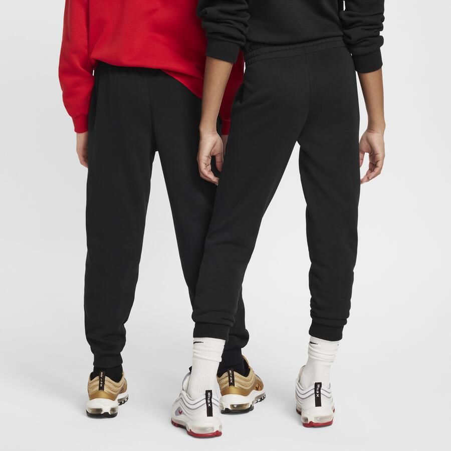 Nike Club Fleece joggingbroek van sweatstof voor kids Zwart