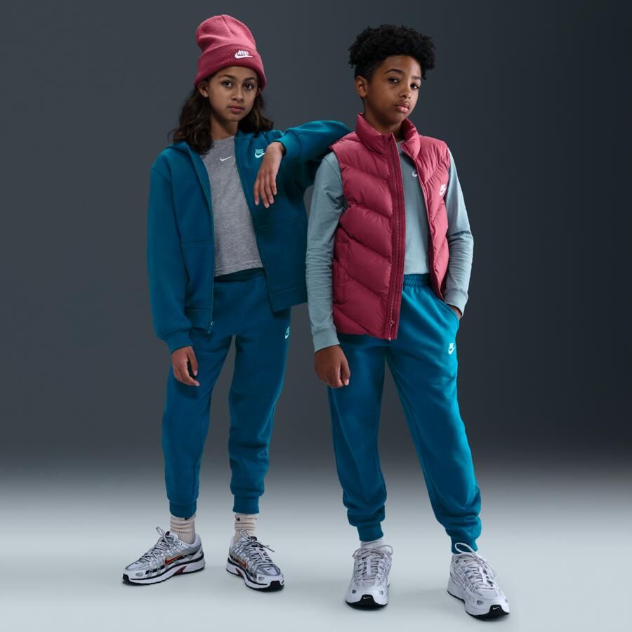 Nike Club Fleece joggingbroek voor kids Blauw - Foto 4