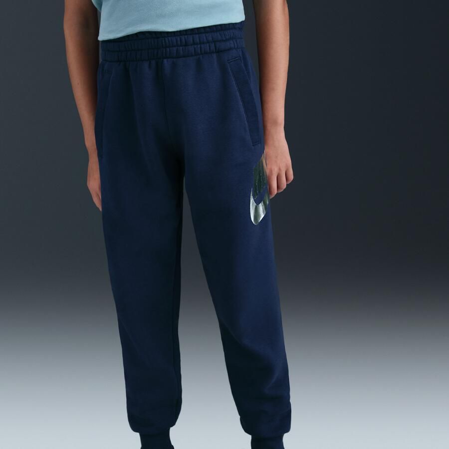 Nike Club Fleece joggingbroek voor kids Blauw