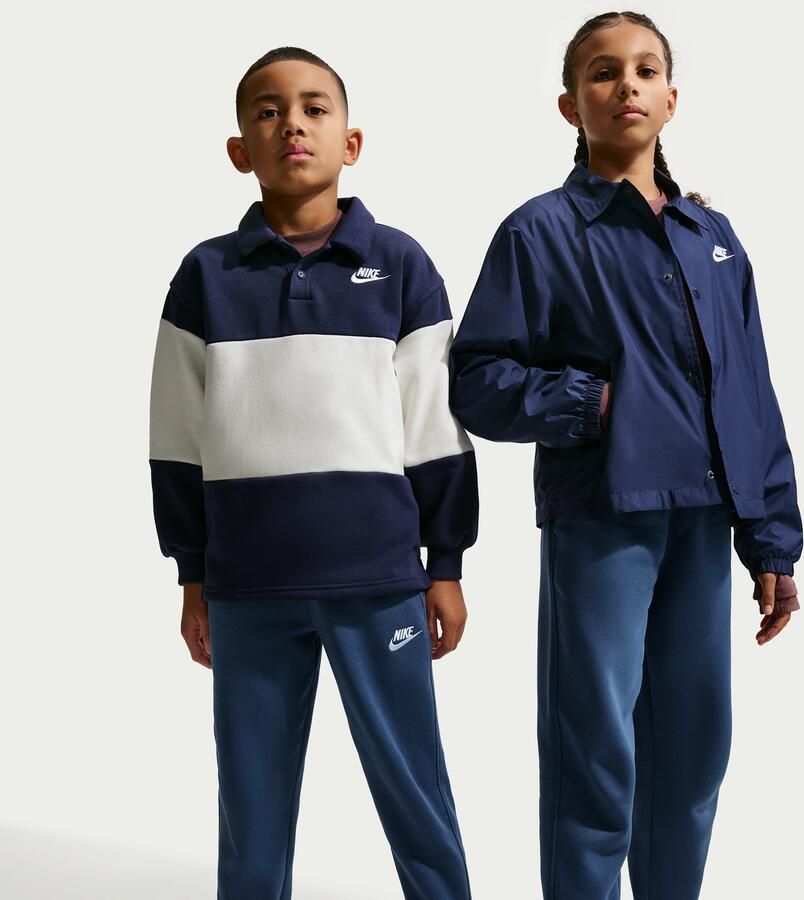 Nike Club Fleece joggingbroek voor kids Blauw - Foto 4