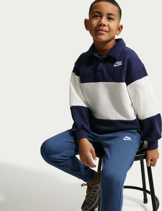 Nike Club Fleece joggingbroek voor kids Blauw