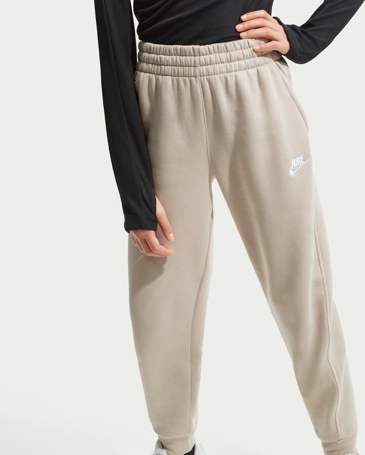 Nike Club Fleece joggingbroek voor kids Bruin