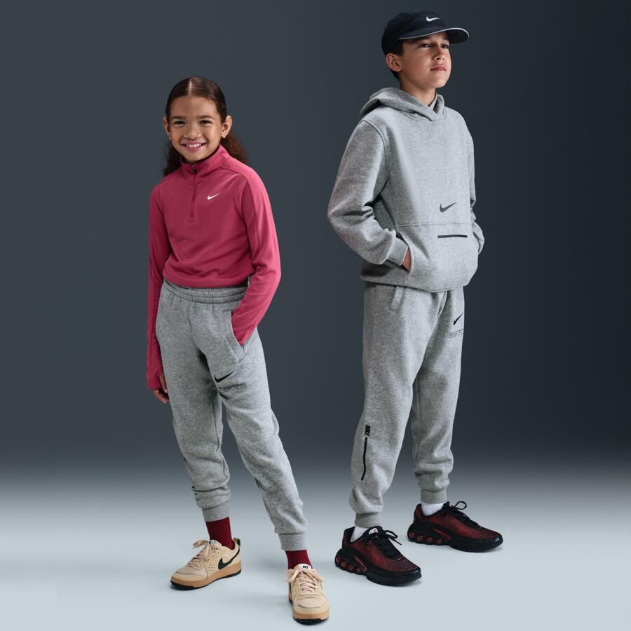 Nike Club Fleece joggingbroek voor kids Grijs - Foto 4