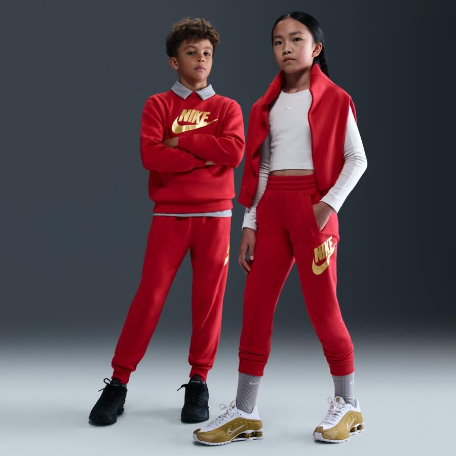 Nike Club Fleece joggingbroek voor kids Rood - Foto 4