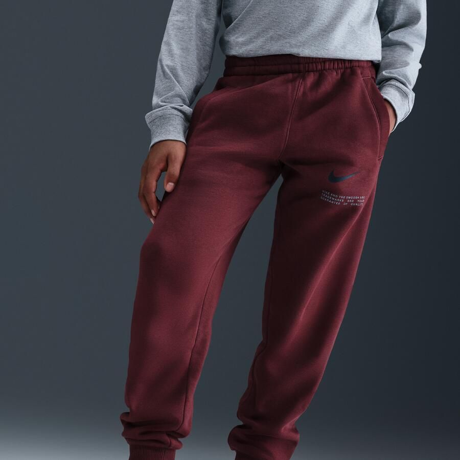 Nike Club Fleece joggingbroek voor kids Rood