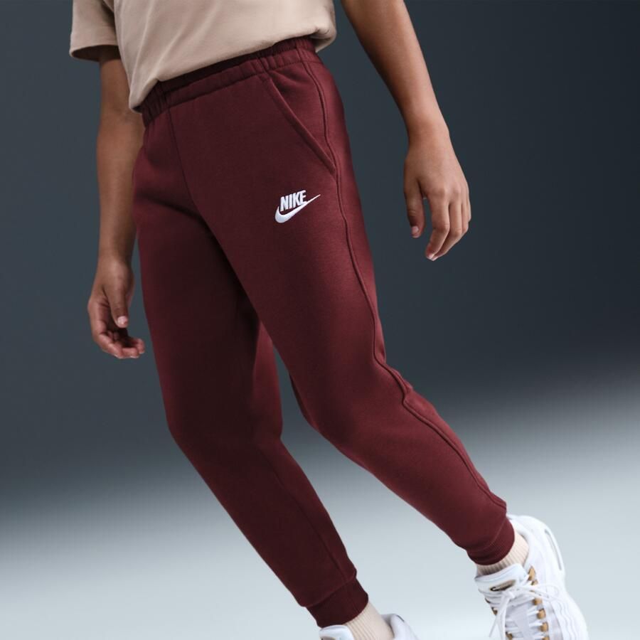 Nike Club Fleece joggingbroek voor kids Rood
