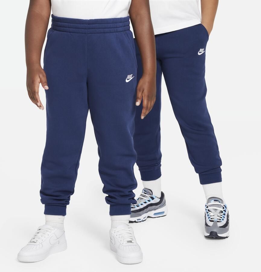 Nike Club Fleece joggingbroek voor kids (ruimere maten) Blauw - Foto 3
