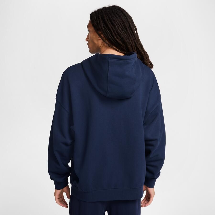Nike Club Fleece oversized hoodie van sweatstof voor heren Blauw