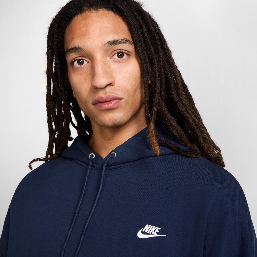 Nike Club Fleece oversized hoodie van sweatstof voor heren Blauw - Foto 2