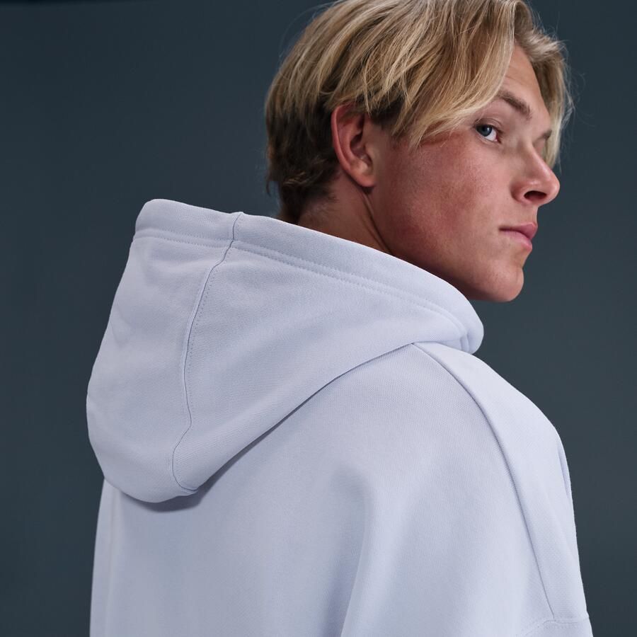 Nike Club Fleece oversized hoodie van sweatstof voor heren Grijs