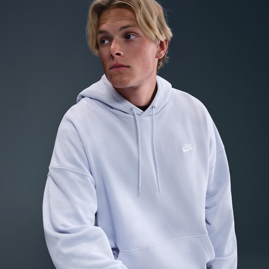 Nike Club Fleece oversized hoodie van sweatstof voor heren Grijs - Foto 2