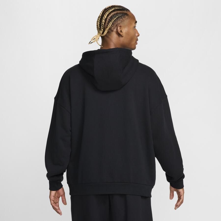 Nike Club Fleece oversized hoodie van sweatstof voor heren Zwart - Foto 4