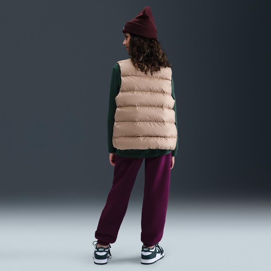 Nike Club Fleece ruimvallende kinderbroek Rood - Foto 3