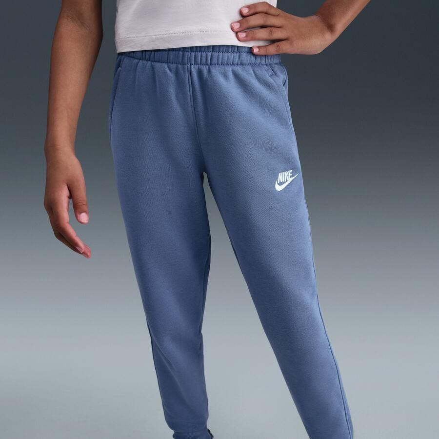 Nike Club Fleece trainingspak met capuchon voor kids Blauw - Foto 3