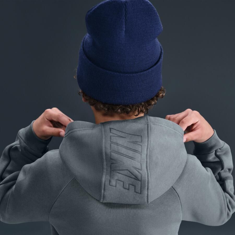 Nike Club Fleece trainingspak met capuchon voor kids Grijs - Foto 2