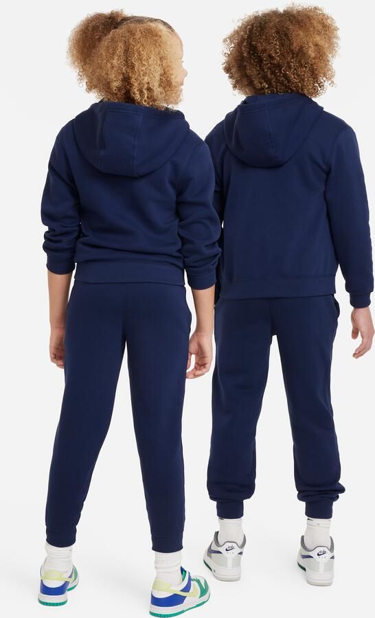 Nike Sportswear Club Fleece trainingspak voor kids Blauw - Foto 4
