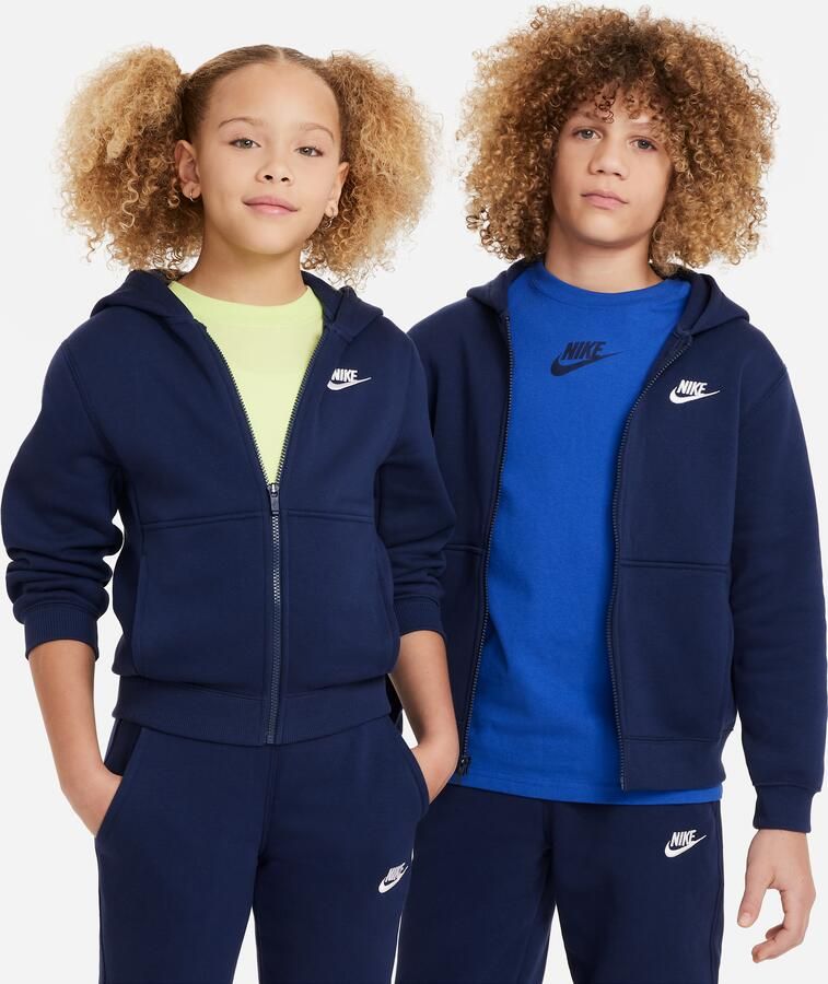 Nike Sportswear Club Fleece trainingspak voor kids Blauw - Foto 2