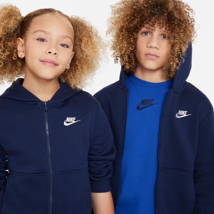 Nike Sportswear Club Fleece trainingspak voor kids Blauw