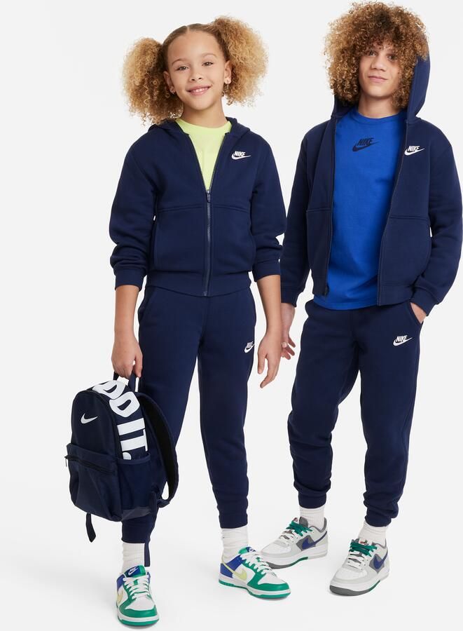 Nike Sportswear Club Fleece trainingspak voor kids Blauw - Foto 3