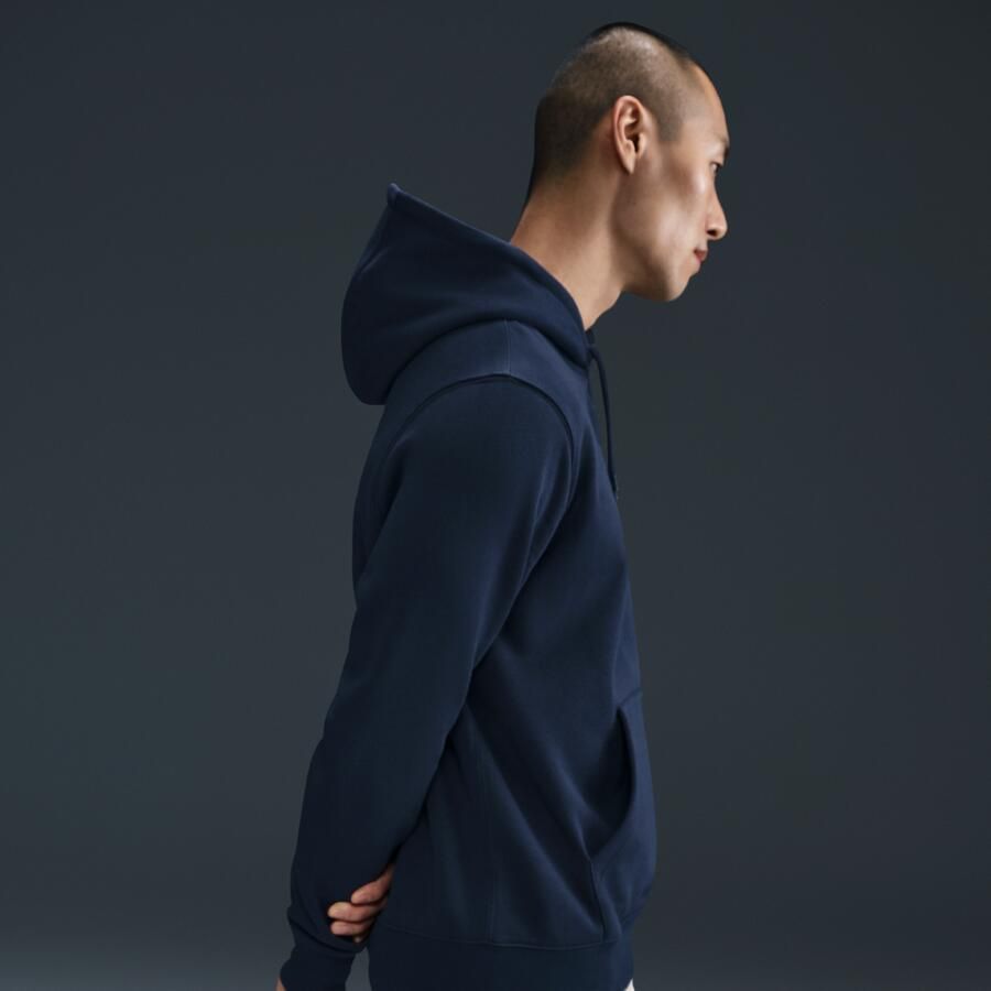 Nike Club fleecehoodie voor heren Blauw