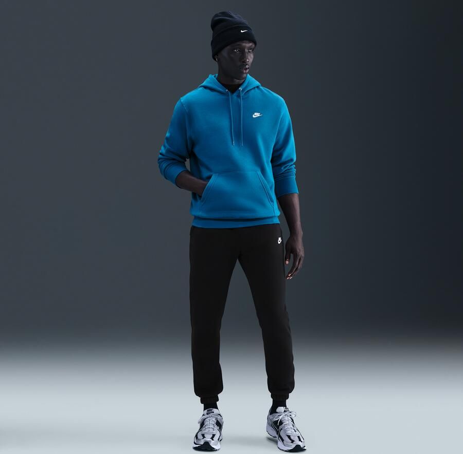 Nike Club fleecehoodie voor heren Blauw - Foto 3