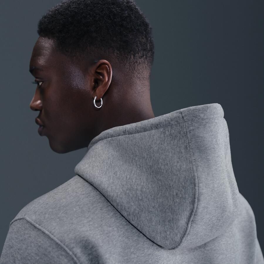 Nike Club Fleecehoodie voor heren Grijs