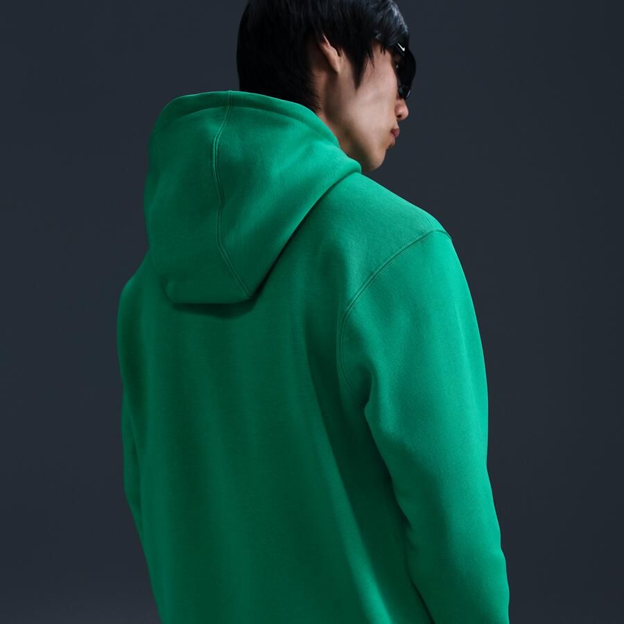 Nike Club fleecehoodie voor heren Groen