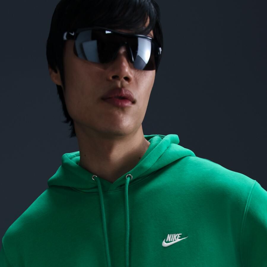 Nike Club fleecehoodie voor heren Groen - Foto 2