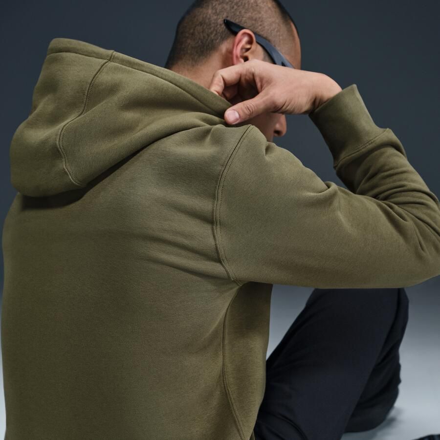 Nike Club fleecehoodie voor heren Groen