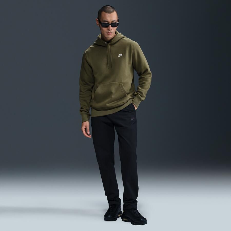 Nike Club fleecehoodie voor heren Groen - Foto 3