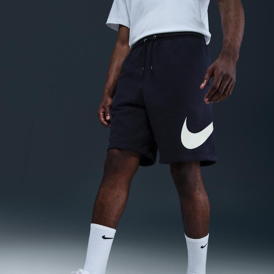 Nike Club fleeceshorts voor heren Blauw