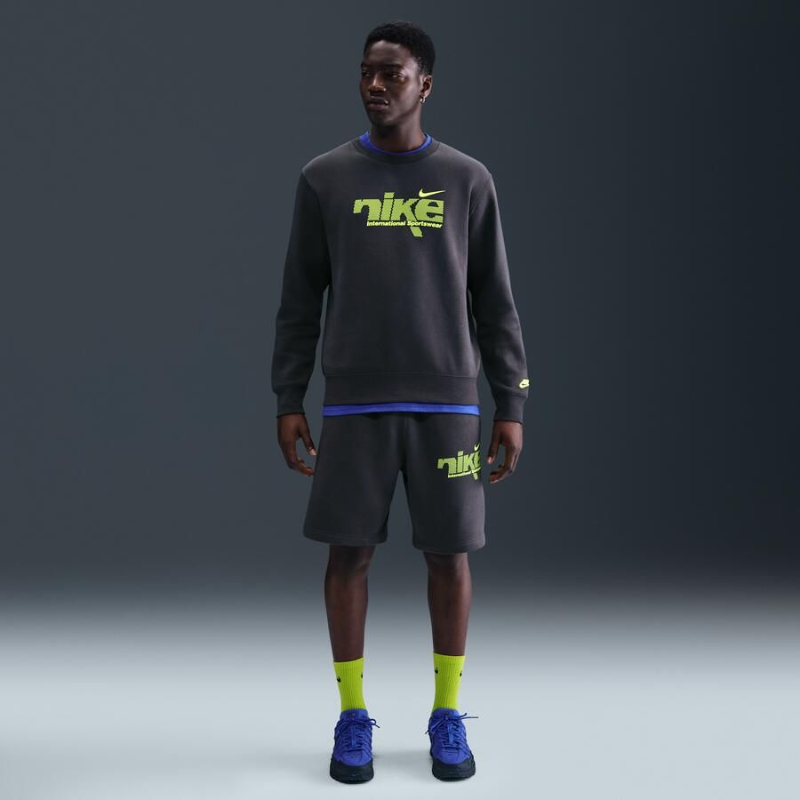 Nike Club fleeceshorts voor heren Grijs - Foto 3